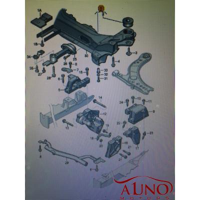Eje Trasero Audi A3 3